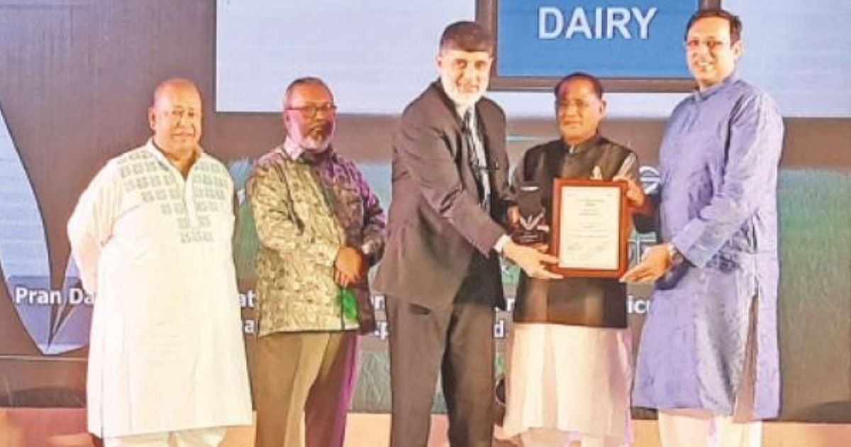 PRAN Dairy wins best exporter award