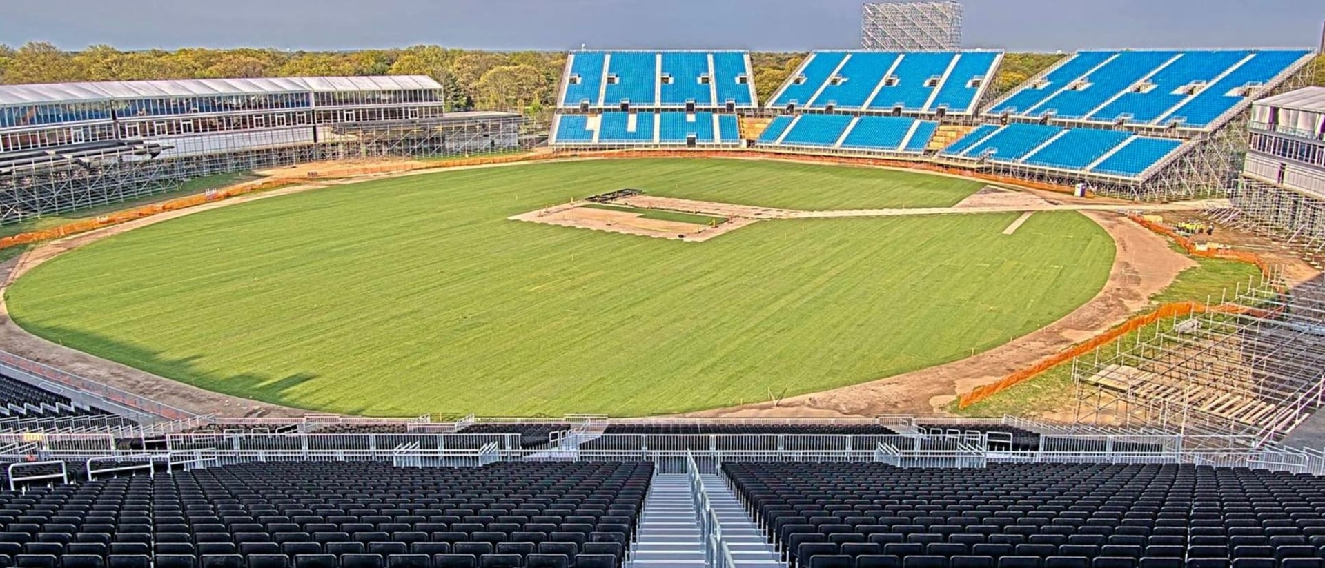 Tigers set for New York: T20 World Cup pitches arrive at Nassau County Stadium