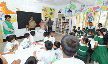 Footsteps Bangladesh inaugurates second Britto Children’s Library