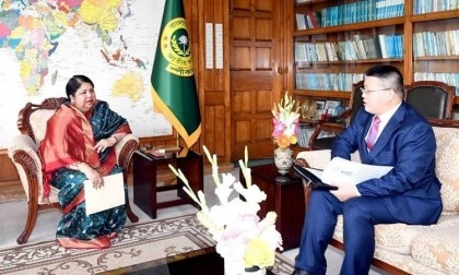 New Chinese envoy calls on Speaker at Sangsad Bhaban

