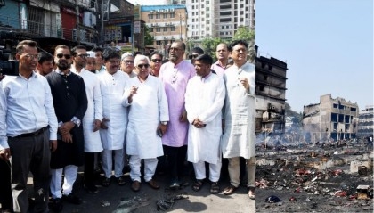 FBCCI announces Tk 1 crore for rehabilitation of traders affected by Bangabazar fire