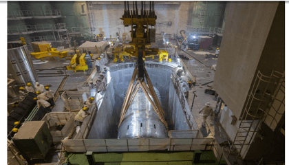 Core barrel installed at RNPP unit-1