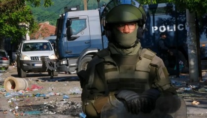 NATO-led peacekeepers step up security after Kosovo clashes
