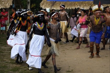 An Amazon rainforest rite of passage in threatened territory