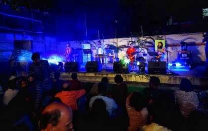 Music lovers enamoured with Dhaka City Sound Project concert by Goethe-AFD