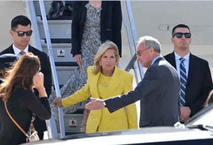 Jill Biden in France to mark return of US to UNESCO