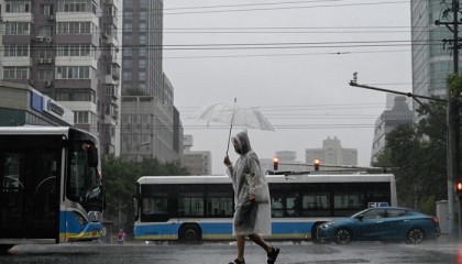 Beijing on alert with two killed as heavy rain batters north China