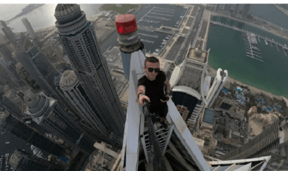 Daredevil skyscraper climber Lucidi dies after falling from 68th floor