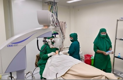 44 poor patients operated at Bashundhara Eye Hospital

