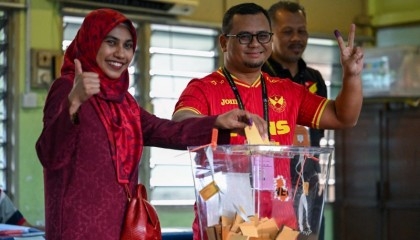 Malaysians vote in six state elections seen as referendum on Anwar
