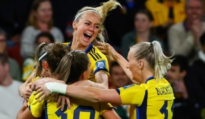 Sweden take third place to spoil Australia's World Cup party
