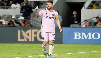 Messi assists Miami to big win over MLS champions LAFC