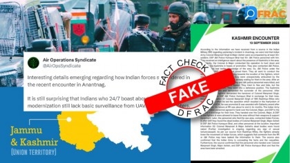 Kashmir Encounter: Viral Claims about Indian Forces Surrendered in Anantanag