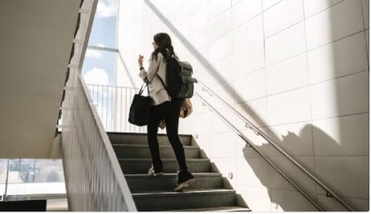 Avoid lifts, use stairs to keep the heart healthy