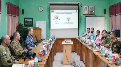 Australian Defence Force media team visited ISPR