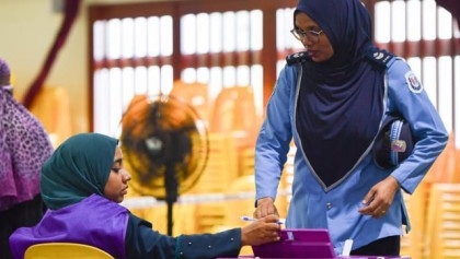  Maldives vote begins in shadow of India-China power play

