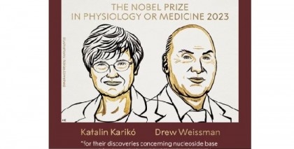 Kariko, Weissman win Nobel for mRNA Covid vaccines