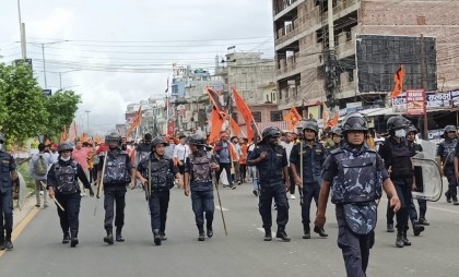 Nepal town imposes a lockdown and beefs up security to prevent clashes between Hindus and Muslims
