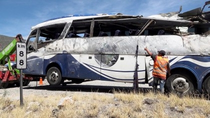 18 migrants killed in Mexico bus crash
