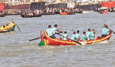 Sampan race to save river Karnaphuli