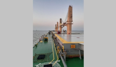 MV Abdullah anchors at Kutubdia