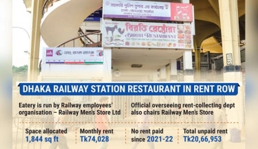 Who’s riding free at Kamalapur? Rail station eatery dodges rent for 3 years