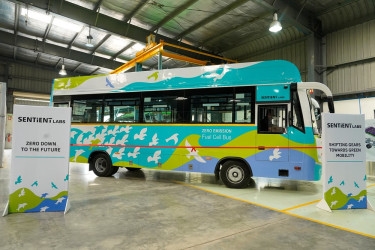 Indian Army gets first hydrogen fuel cell bus