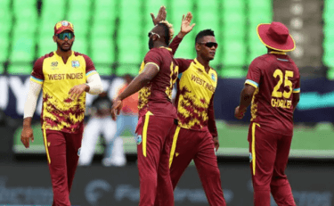 West Indies spinners dominate as PNG lose five wickets