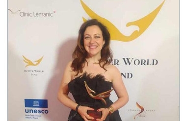 Guila Clara Kessous receives Women Empowerment Award at Cannes Festival