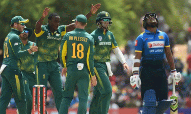 Power of South Africa against variety of Sri Lanka