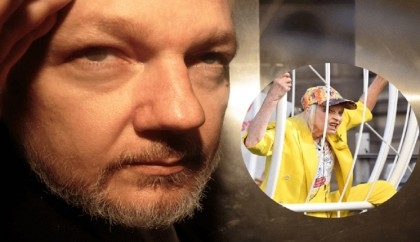 Assange wants prison leave for Westwood's funeral