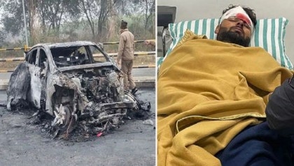 Cricketer Pant to be airlifted to Mumbai for surgery after car crash
