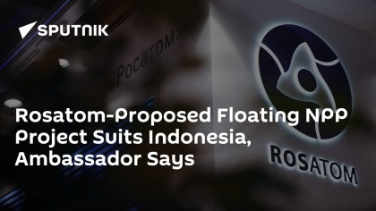 Rosatom-Proposed Floating NPP Project Suits Indonesia, Ambassador Says