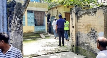 Police cordon off ‘militant den’ in Sunamganj
