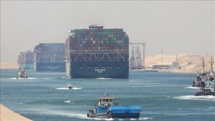 Suez Canal traffic 'normal' after stuck vessel refloated
