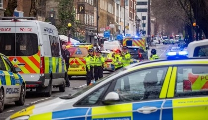 Girl, 7, injured in shooting near UK church