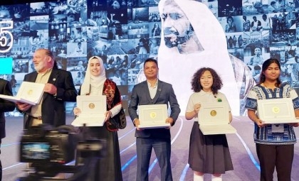 LEDARS receives Zayed Sustainability Prize