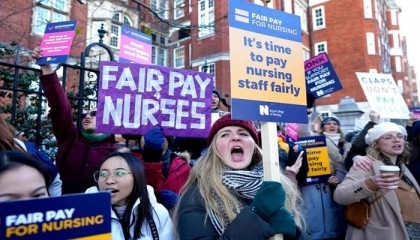 Nurses in England launch fresh strikes over pay