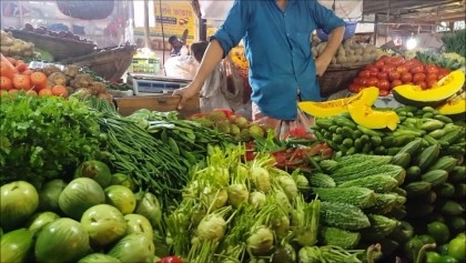Prices of vegetables, rice, fish up in capital