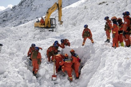 Search for Tibet avalanche survivors ends, death toll 28