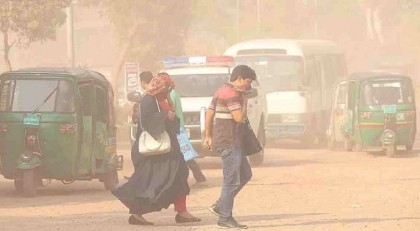 Dhaka air 2nd most polluted in the world this morning
