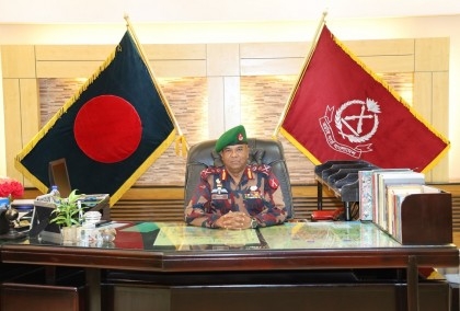 Major General AKM Nazmul Hasan new BGB DG

