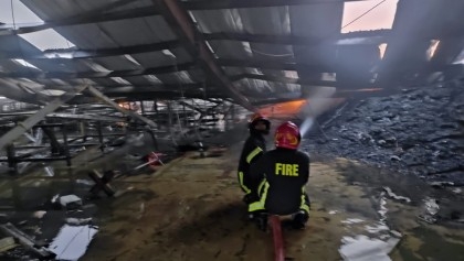 Fire at Mongla EPZ doused after 24 hours; No casualties