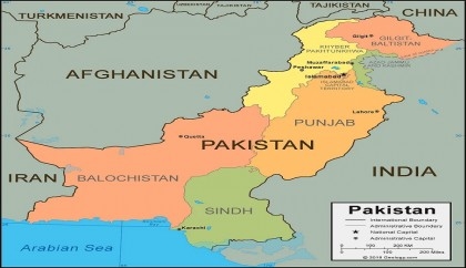 17 people killed in bus-truck crash in northwest Pakistan