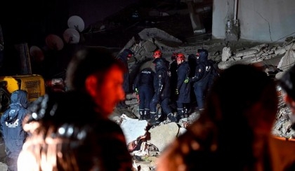 Turkey detains four over quake social media posts
