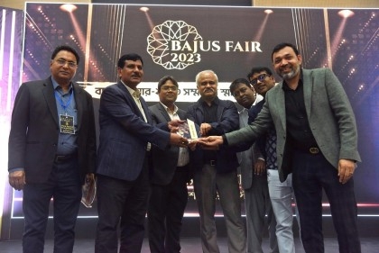 Crest given to participants of BAJUS Fair 2023 