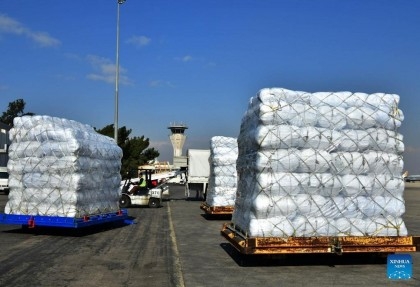 Fresh Chinese humanitarian aid reaches quake-hit Syria


