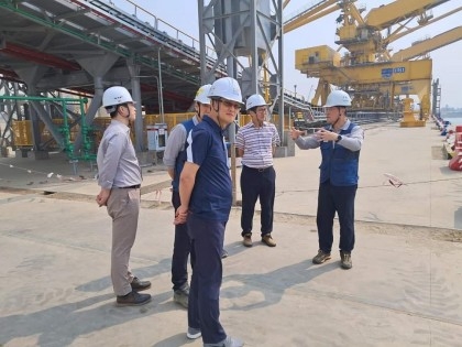 Ambassador Lee visits Matarbari Coal-powered Plant to observe South Korean company’s construction work

