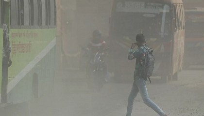 Dhaka's air 3rd most polluted in the world this morning
