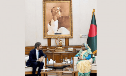 PM seeks Argentina's help in developing Bangladesh football